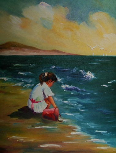 Tableau peinture huile sur - huile,