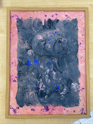 Tableau peinture acrylique sur - acrylique,
