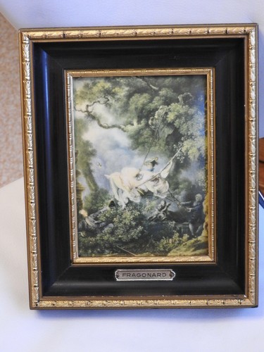 Ancien tableau cadre fragonard - ancien,