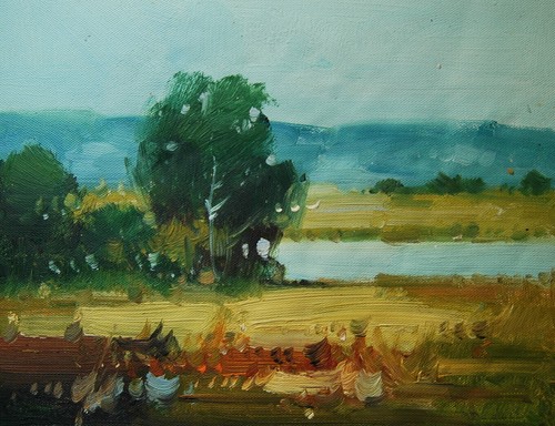 Tableau peinture huile toile - tableau,
