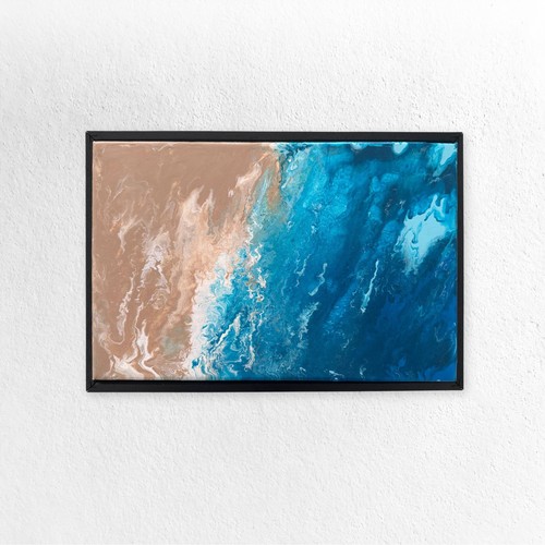 Tableau moderne peint la - tableau,