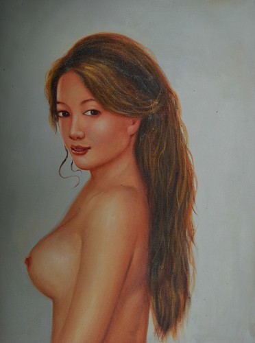 Tableau peinture huile sur - tableau,