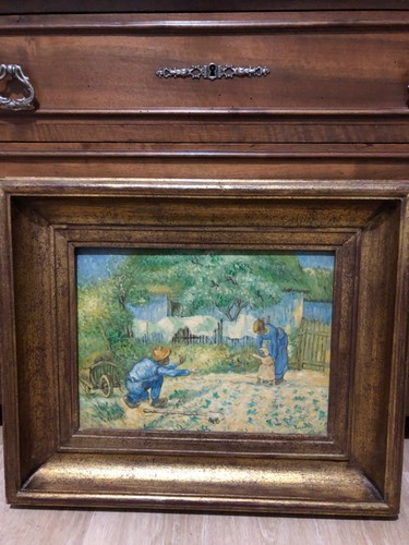 Tableau peinture vintage la - peinture, à